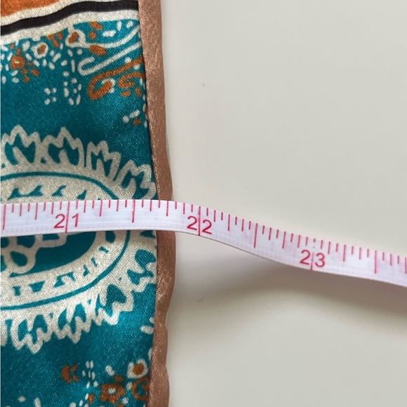 Fashion Nova Women T-Shirt Mini Dress Satin Multicolor Floral Casual Sz‎ M - Picture 4 of 5